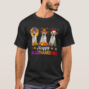 Jack Russell Terrier Dog Halloween Christmas Hallo T-Shirt