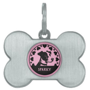 Jack Russell Terrier Dog Pet ID Tag
