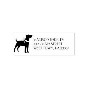 Jack Russell Terrier Dog Puppy Self-inking Stamp