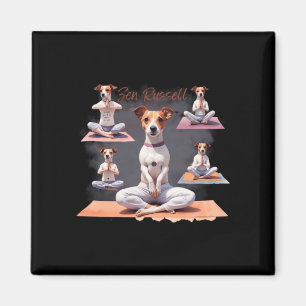 Jack Russell Terrier Dog Zen Moments With Jack Rus Magnet