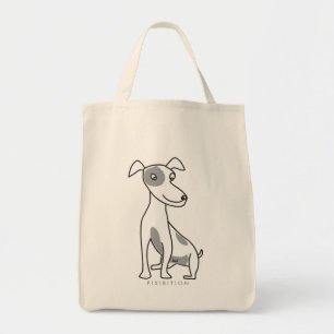 Jack Russell Terrier Grocery Tote Bag