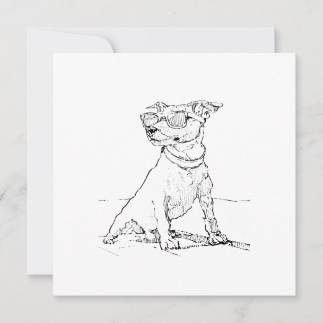 Jack Russell Terrier  Holiday Card (Front)