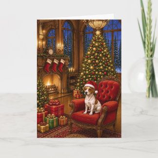 Jack Russell Terrier Holiday Card