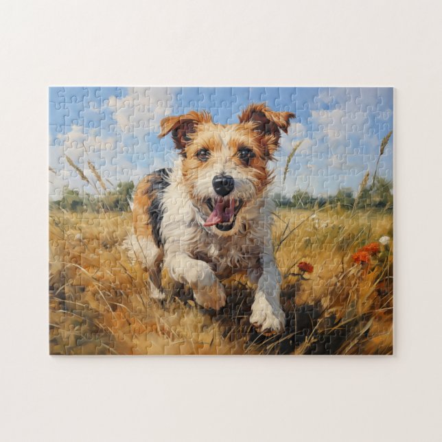 Jack Russell Terrier Jigsaw Puzzle (Horizontal)