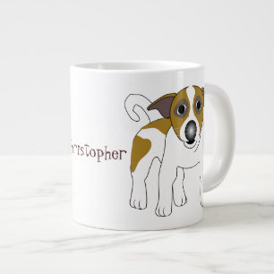 Jack Russell Terrier Just Add Name Large Coffee Mug