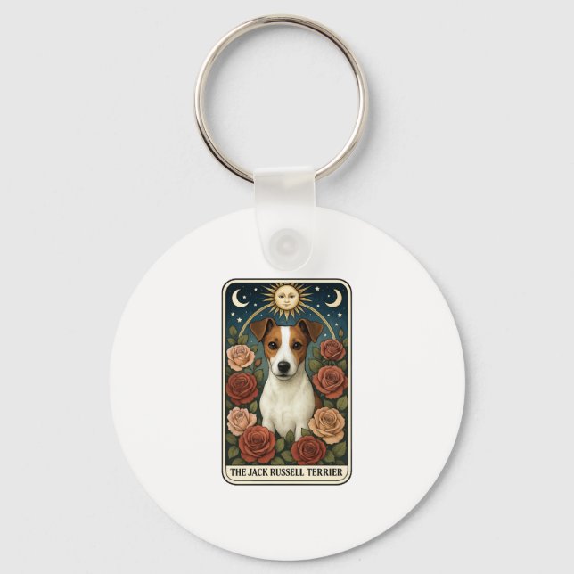Jack Russell Terrier Key Ring (Front)