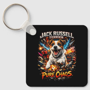Jack Russell Terrier Key Ring
