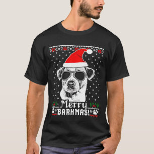 Jack Russell Terrier Merry Barkmas Christmas T-Shirt