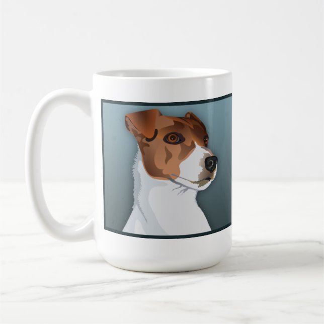 Jack Russell Terrier Mug (Left)