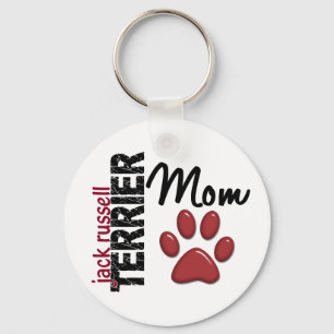 Jack Russell Terrier Mum 2 Key Ring