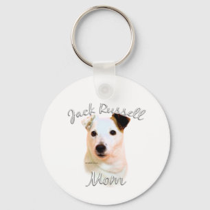 Jack Russell Terrier Mum 2 Key Ring