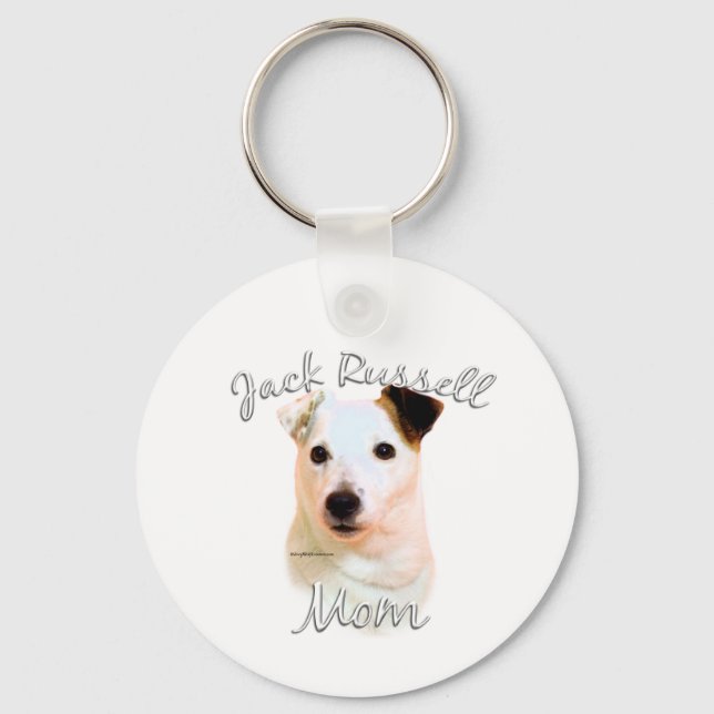 Jack Russell Terrier Mum 2 Key Ring (Front)