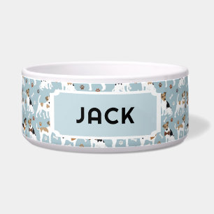 Jack Russell Terrier Paws and Bones Dog