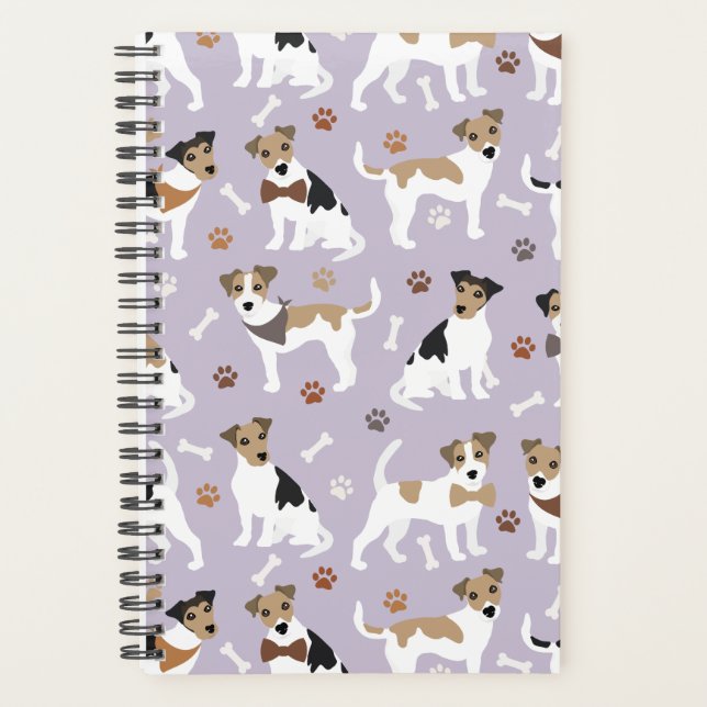 Jack Russell Terrier Paws and Bones Planner (Front)