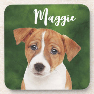 Jack Russell Terrier Personalized Coaster