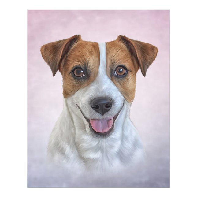 Jack Russell Terrier Photo Print (Front)