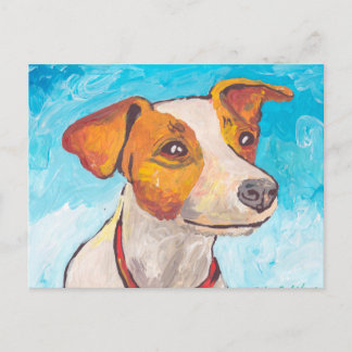 Jack Russell Terrier Postcard