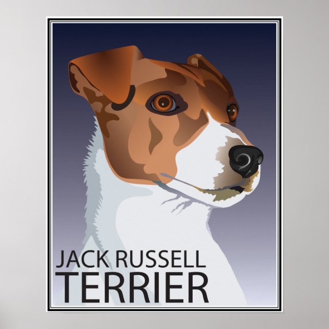 Jack Russell Terrier Poster (Front)