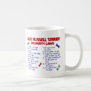 JACK RUSSELL TERRIER Property Laws 2 Coffee Mug