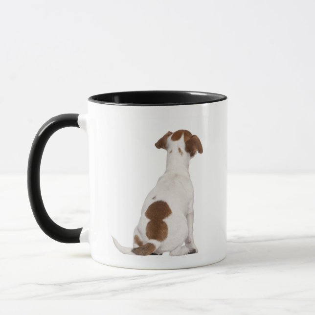 Jack Russell Terrier puppy (3 months old) Mug (Left)