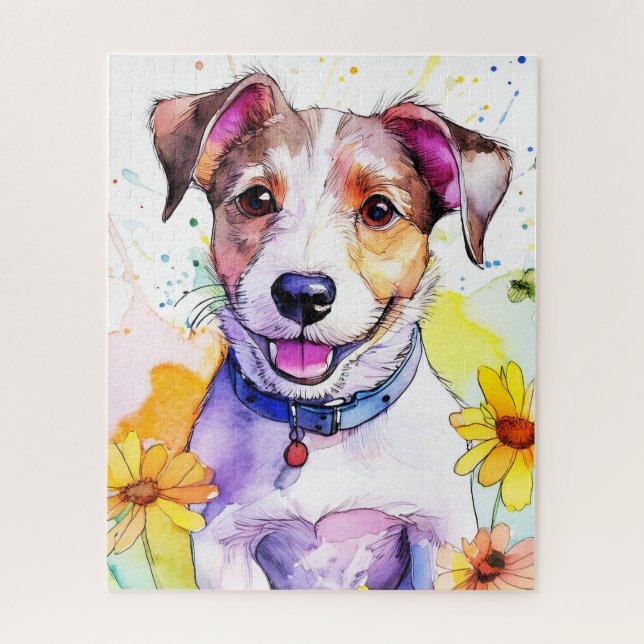 Jack Russell Terrier Puzzle (Vertical)