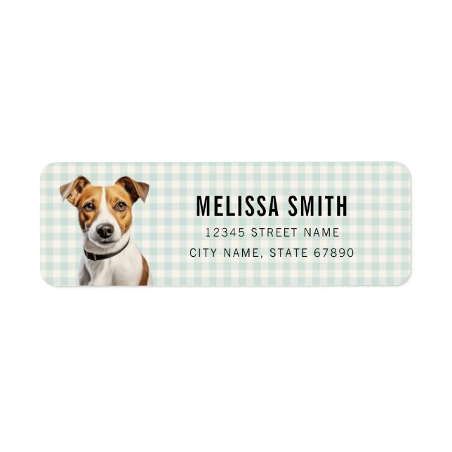 Jack Russell Terrier Return Address Labels (Front)