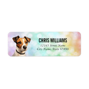 Jack Russell Terrier Return Address Labels