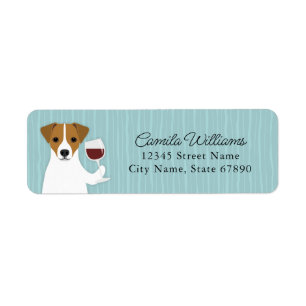 Jack Russell Terrier Return Address Labels