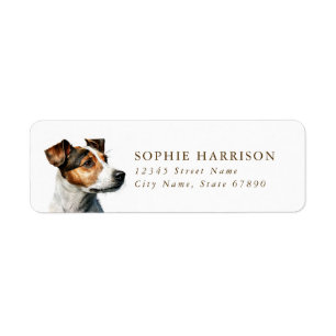 Jack Russell Terrier Return Address Labels