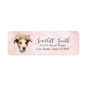 Jack Russell Terrier Return Address Labels