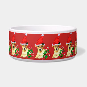 Jack Russell Terrier Santa Christmas 
