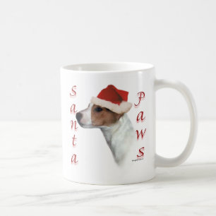 Jack Russell Terrier Santa Paws Coffee Mug