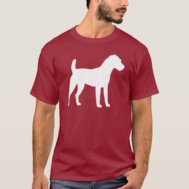 Jack Russell Terrier Silhouette T-Shirt (Front)