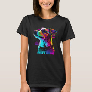 Jack Russell Terrier Synthwave  1 T-Shirt