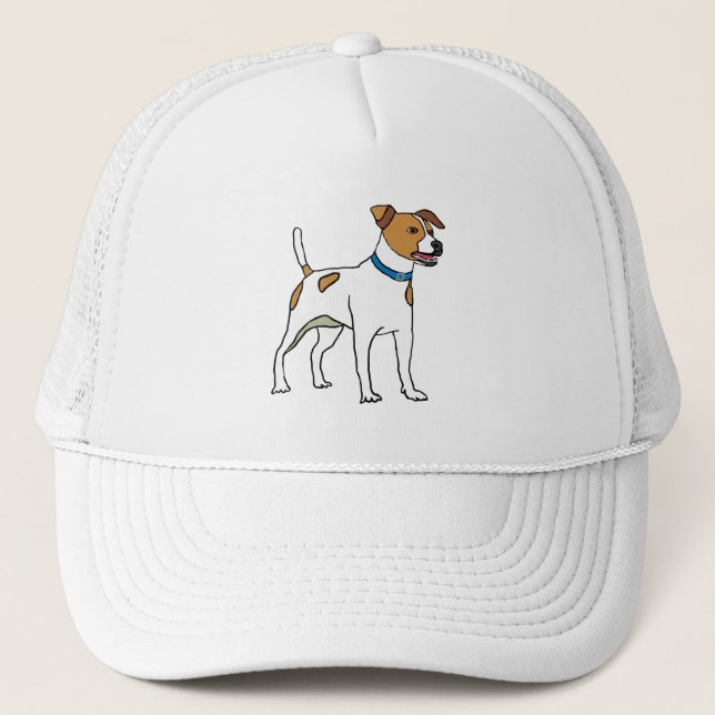 Jack Russell Terrier Trucker Hat (Front)