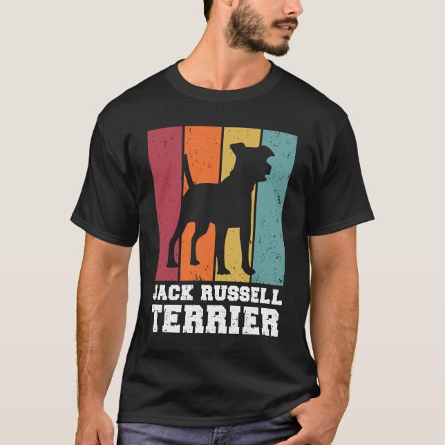 Jack Russell Terrier Vintage T-Shirt (Front)