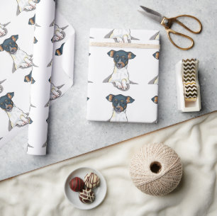 Jack Russell Terrier Wrapping Paper