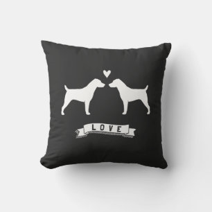 Jack Russell Terriers Love Cushion