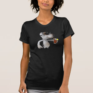 Jack Russell Wearing Sunglasses Womens T-Shirt