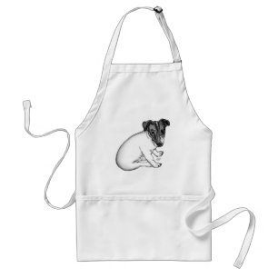 Jack Russell Welpe 10 Wochen alt Standard Apron