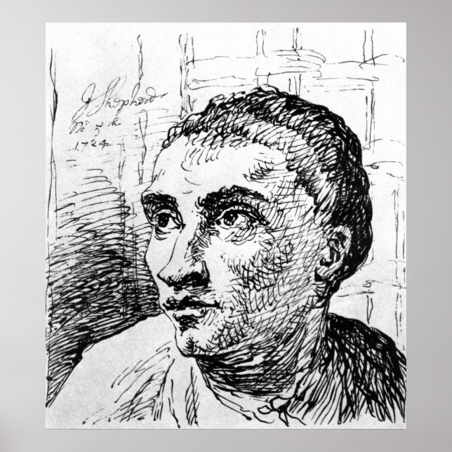 Jack Sheppard, 1724 Poster (Front)
