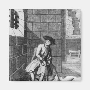Jack Shepperd in Newgate Prison, 1724 Magnet
