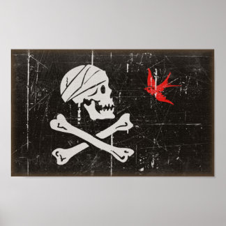 Jack Sparrow's Jolly Roger Poster