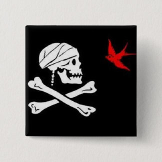 Jack Sparrow's Pirate Flag Button