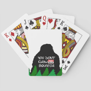 Jack Squatch Playing Cards