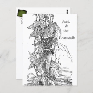 Jack & the Beanstalk Fairytales Paintable© Postcard