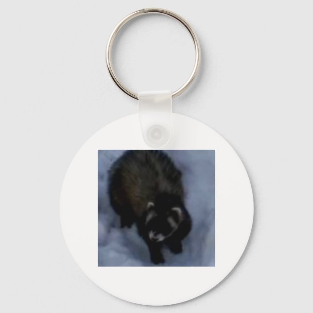 Jack the Ferret Accessories Key Ring (Front)