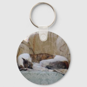 Jack the Greyhound Key Ring