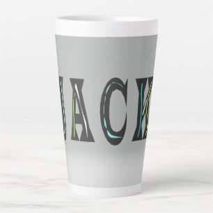 Jack the lad the man is back       latte mug