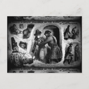Jack the Ripper-Illustrated Police News-Winslow Postcard